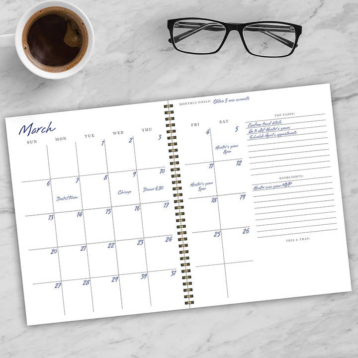 TF Publishing - Paper Goods - Vendita all'ingrosso Planner - Agenda settimanale Executive senza data12