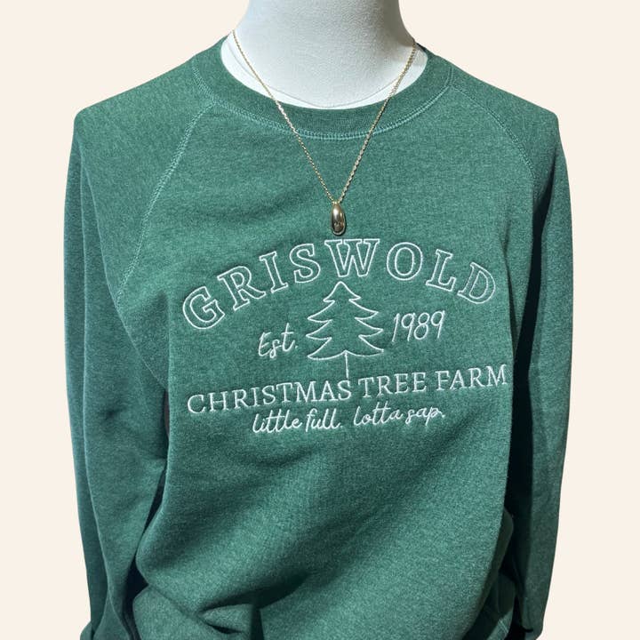 Crew Bordado Griswolds por atacado de The Sweet Starling Co