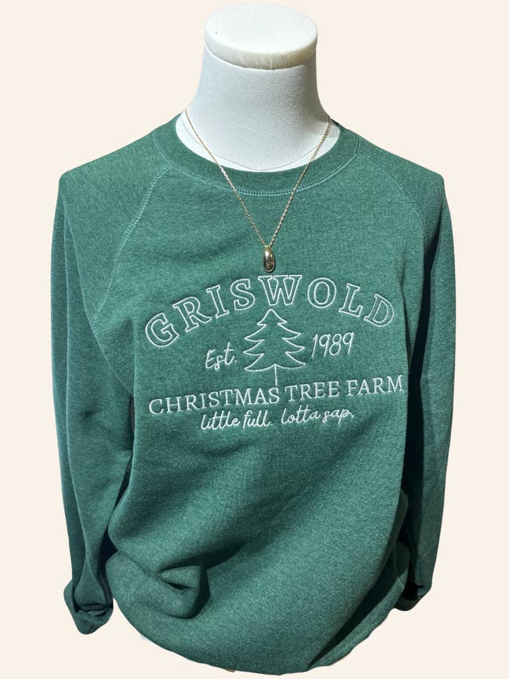 Crew Bordado Griswolds por atacado de The Sweet Starling Co