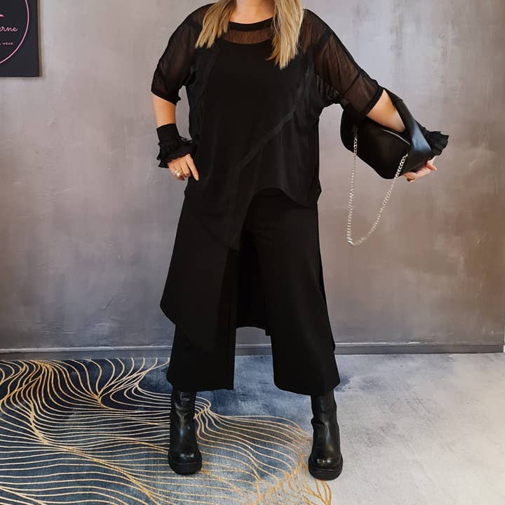 Simple Moderne - Wholesale T-Shirt - Women's - Simple Moderne Street Punk Irregular Design T-shirt14