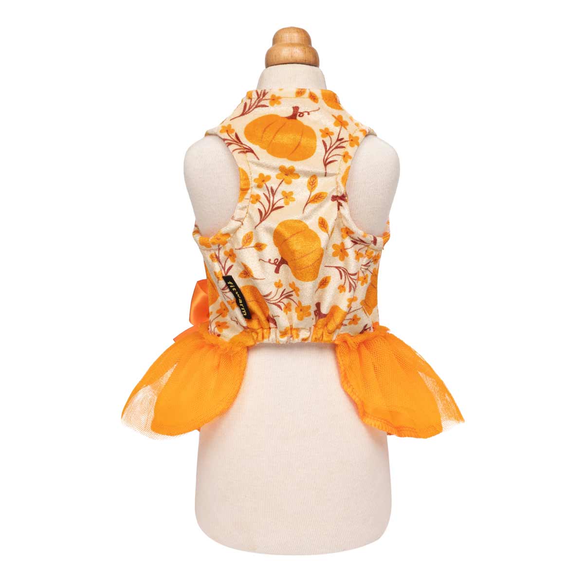 Orange Pumpkin Dog Tutu Dress for wholesale on Faire2