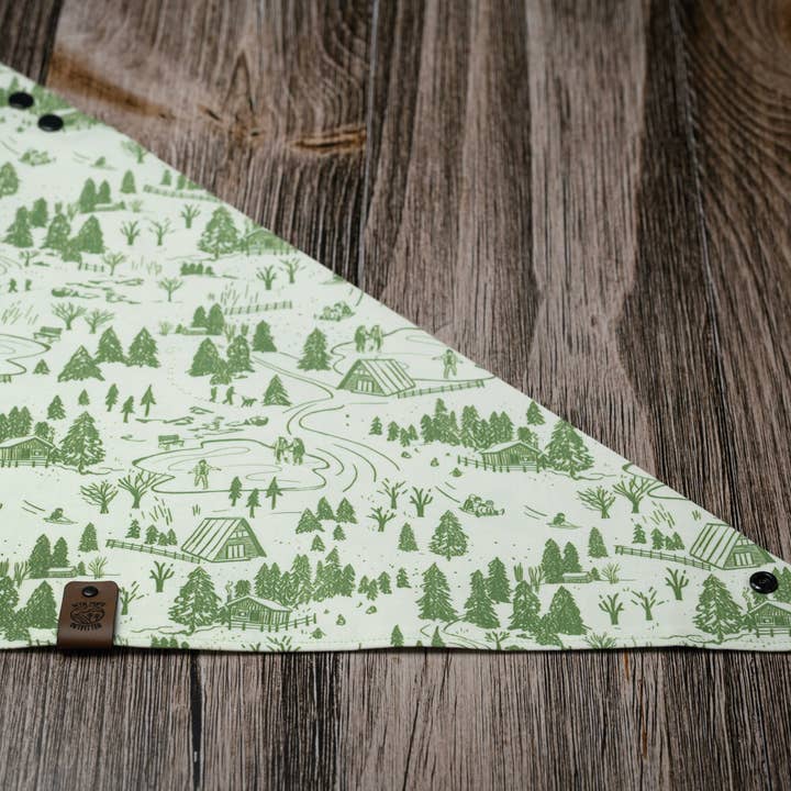 Mtn Pups Outfitter - Wholesale Pet Bandana - Dog - Holiday Road2