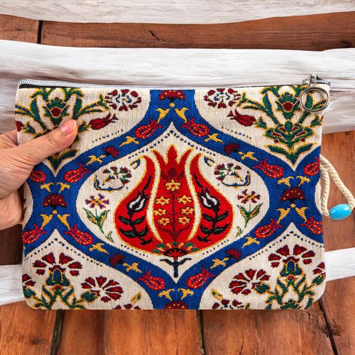 CRETE TRADING INC - Wholesale Pouch - Women's - Authentic Tapestry Ethnic Style Bag