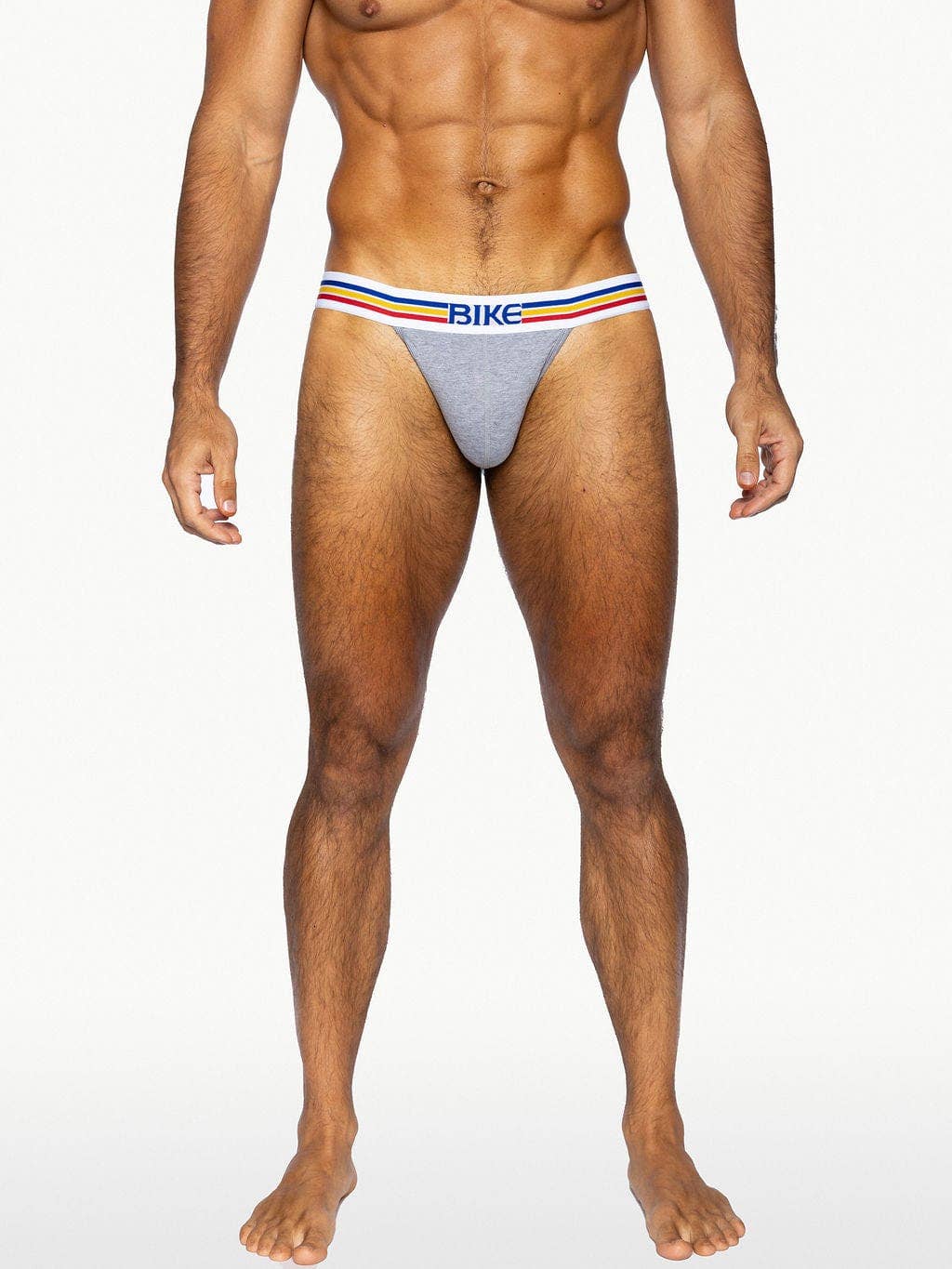 Gray Stretch Cotton Jock Brief for wholesale on Faire1