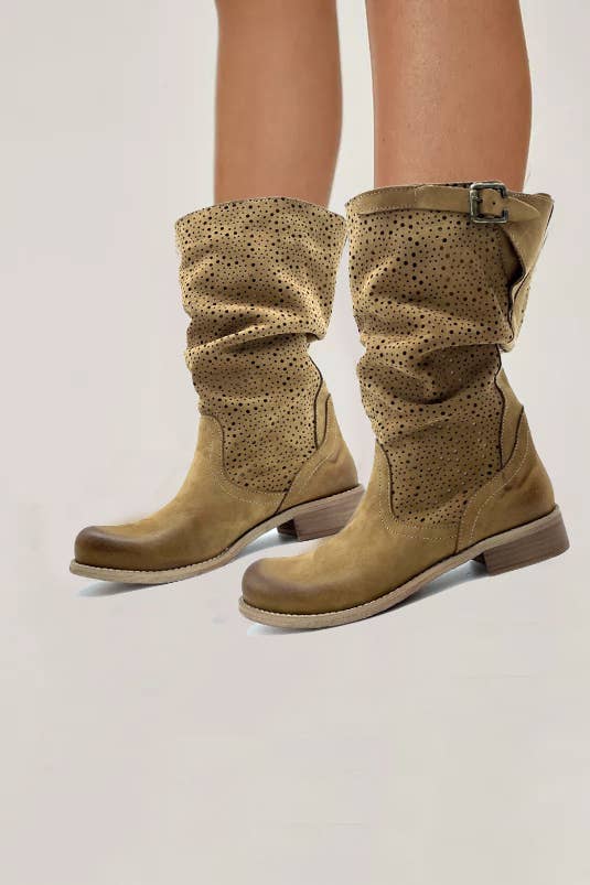 WALKING NOW SRL – wholesale Boots – Women’s – Summer Spring Women's nubuck leather boot4