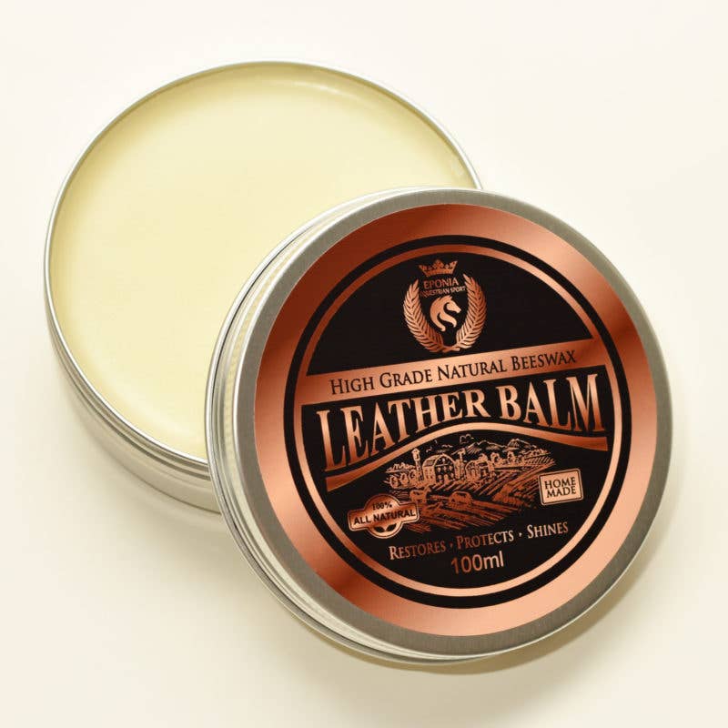 EPONIA EQUESTRIAN LIFESTYLE - Wholesale Horseback Riding Gear - Leather balm - all natural -  100ml3