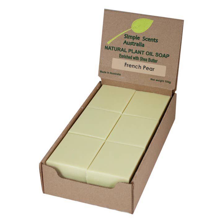 Wavertree & London - Wholesale Bar Soap - French Pear Unwrapped Soap
