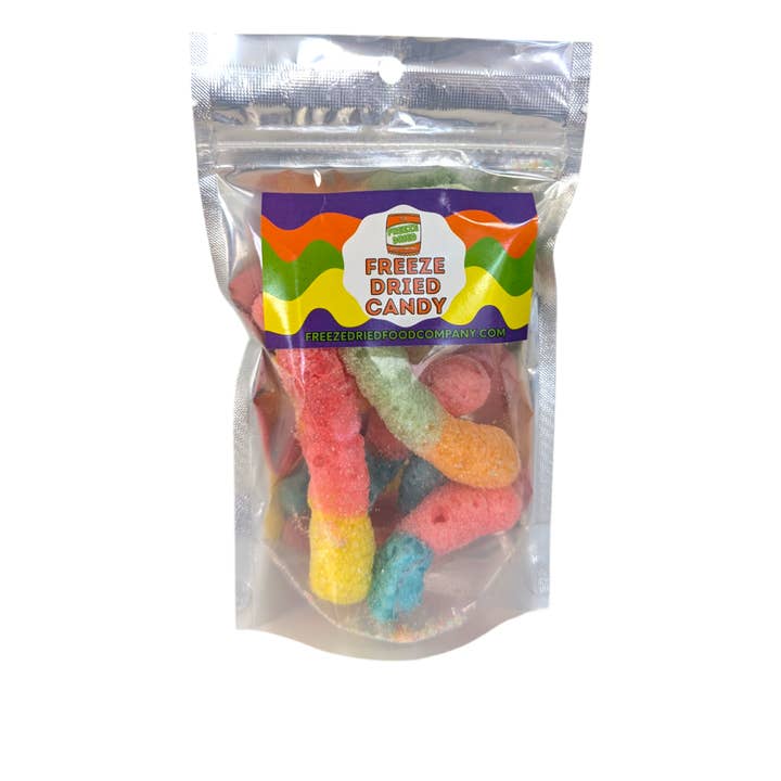 The Freeze Dried Food Company - Wholesale Hard Candy - Wholesale Freeze Dried Candy Freeze Dried Gummy Worms0
