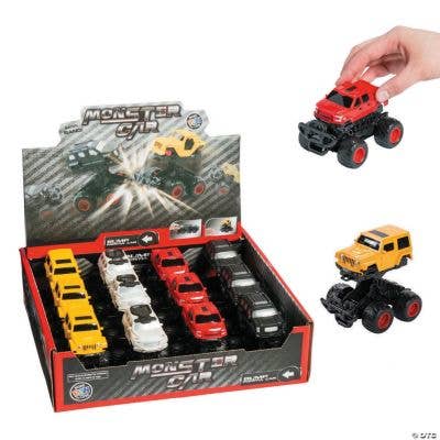 Monster Cars (Pc UPC, Dz/DB) for wholesale by Fun Express