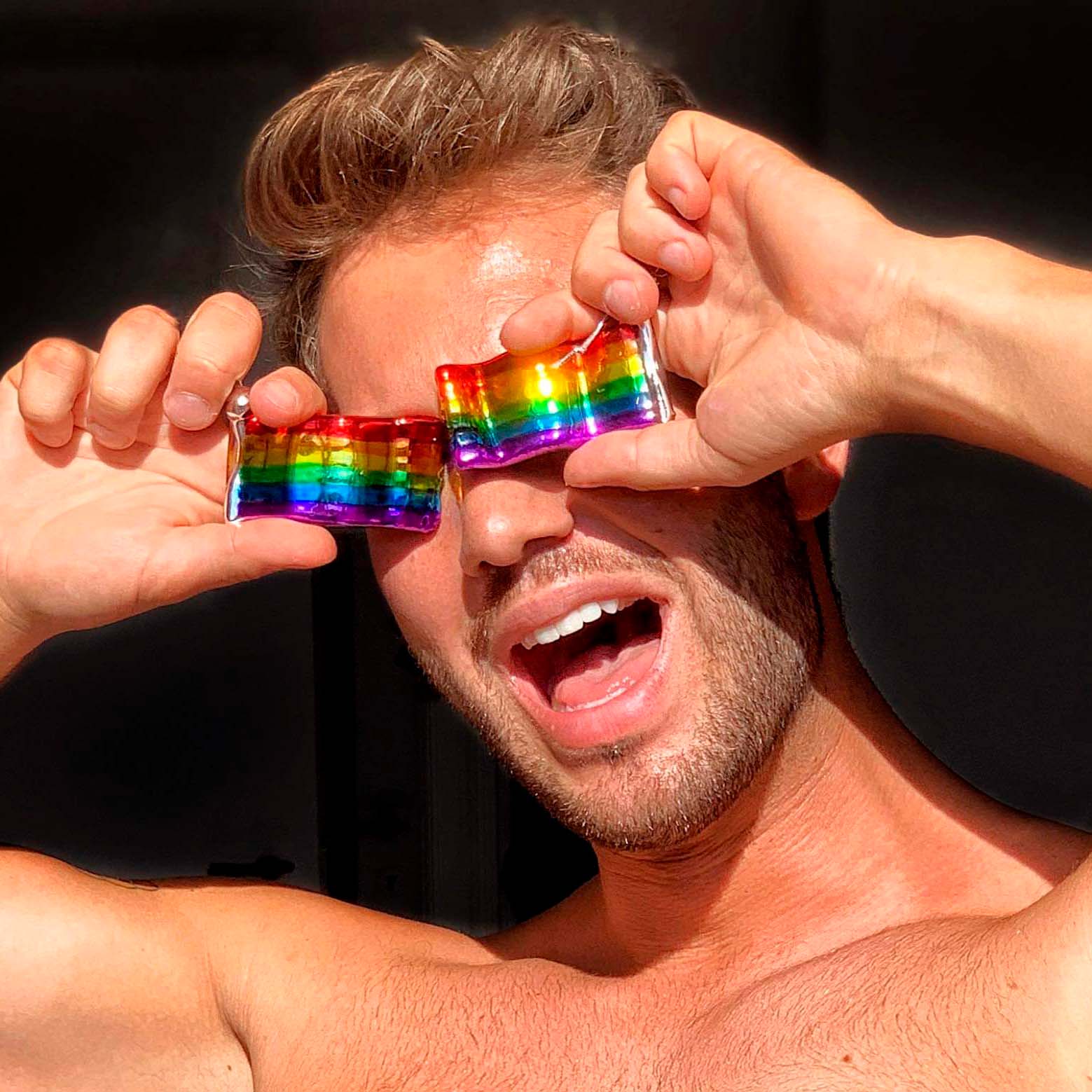 Proud Christmas - Wholesale Ornament - The rainbow flag5