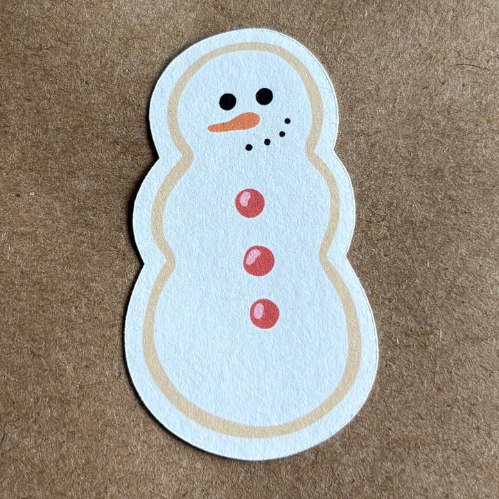 Snow Person Sugar Cookie sticker for wholesale by AnneArchy