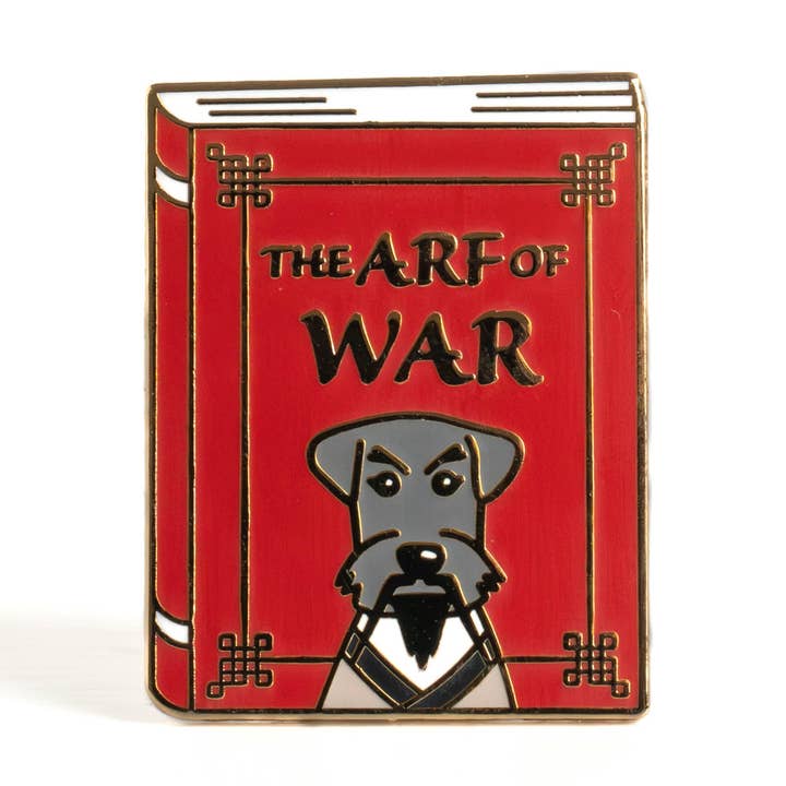 Pin esmaltado The Art of War para venta al por mayor de Bona Fide Bookworm