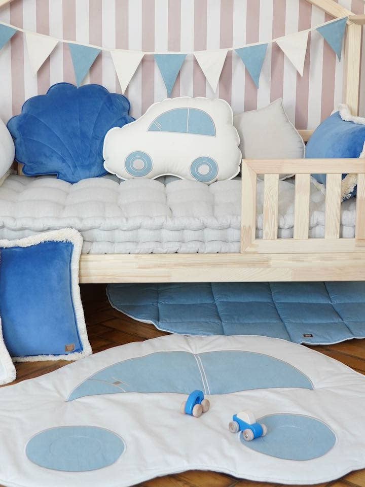 Children's car mat "Jeans" for wholesale by Moi Mili