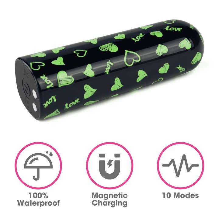 LOVETOY - Wholesale Sex Toy - Rechargeable Glow-in-the-dark Heart Massager5