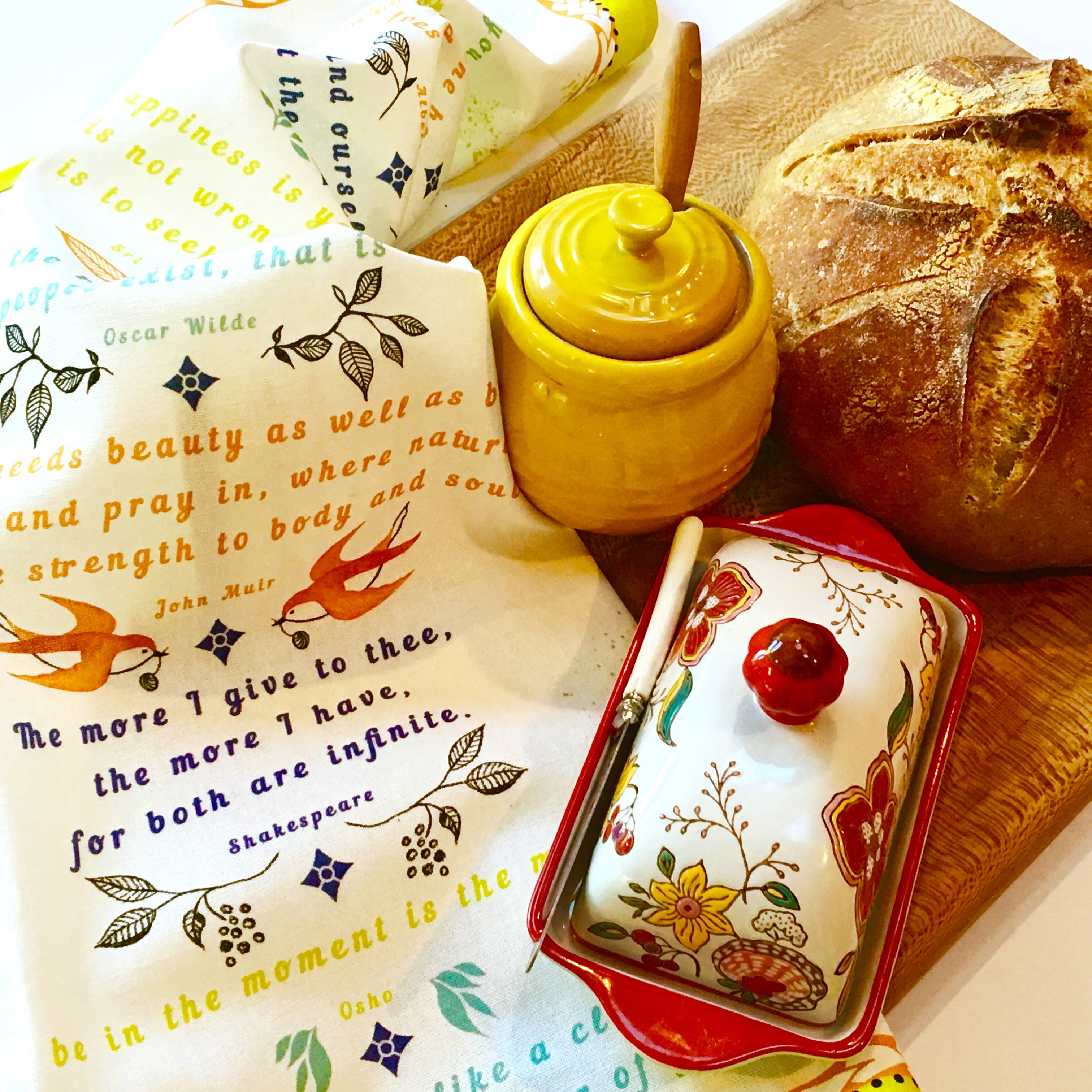 SIP - Wholesale Tea Towel - "Kitchen Wisdom" Kitchen Towel5