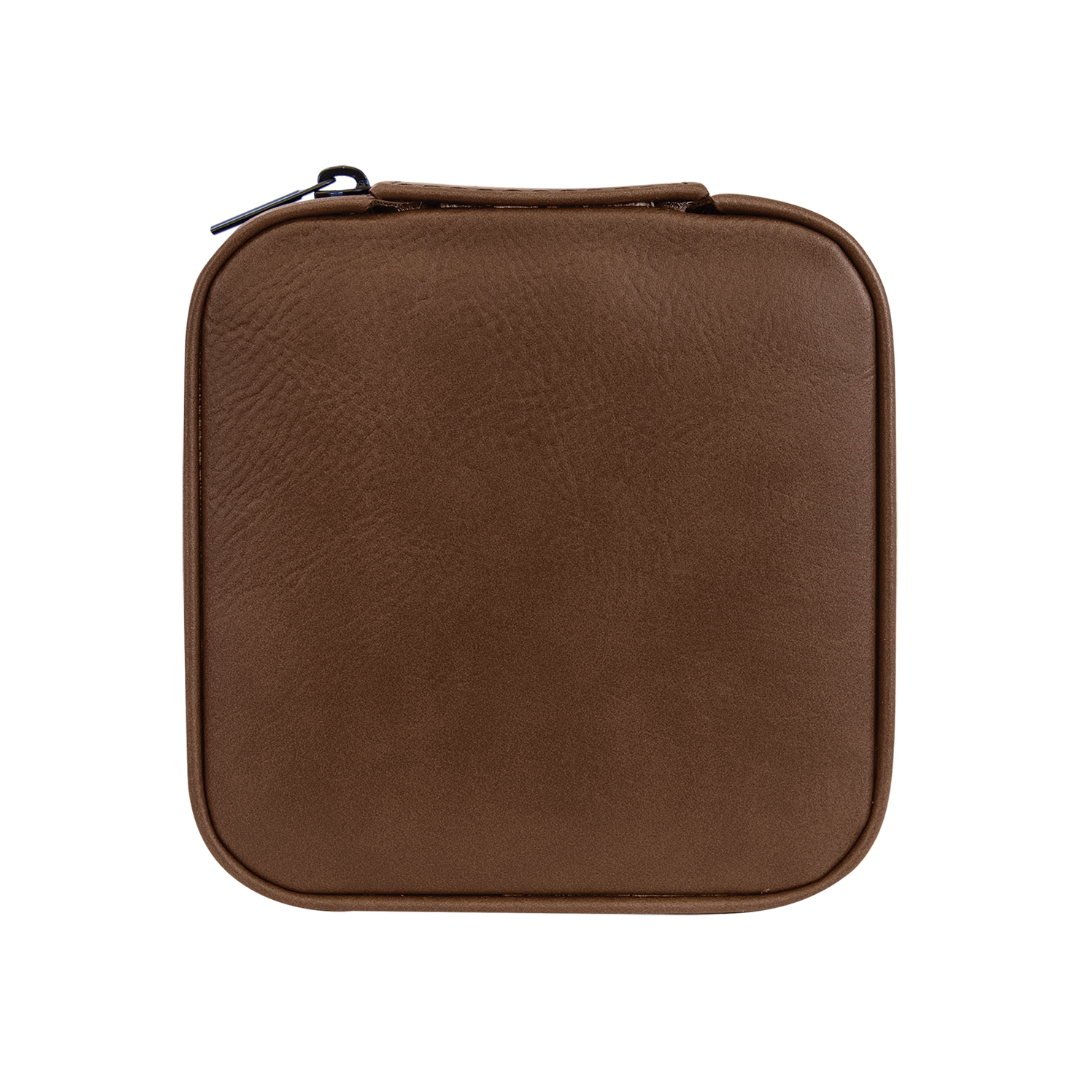 Cabin and Reel Engraving - Wholesale Jewelry Box/Organizer - Grandma Heart Faux Leather Travel Jewelry Box4