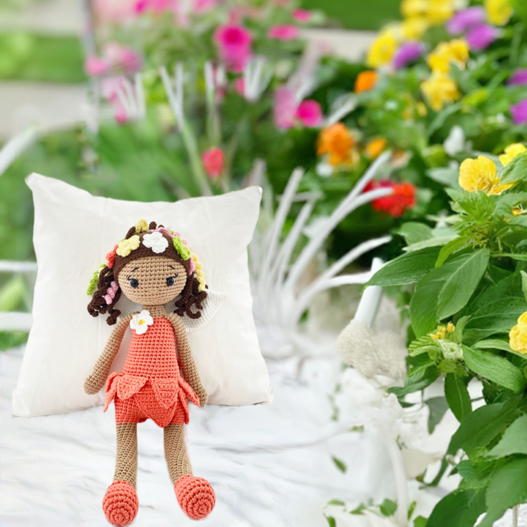 Ikuzi Dolls - Wholesale Doll - Kids - Orange Fairy Doll1