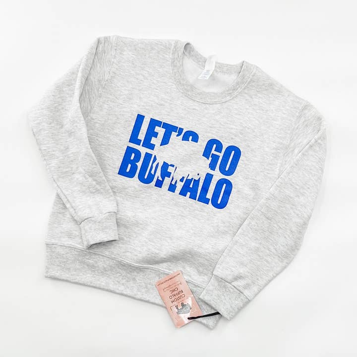 Let's go Buffalo Bills Kid's Sweatshirt for wholesale by Custom Buffalo Chic