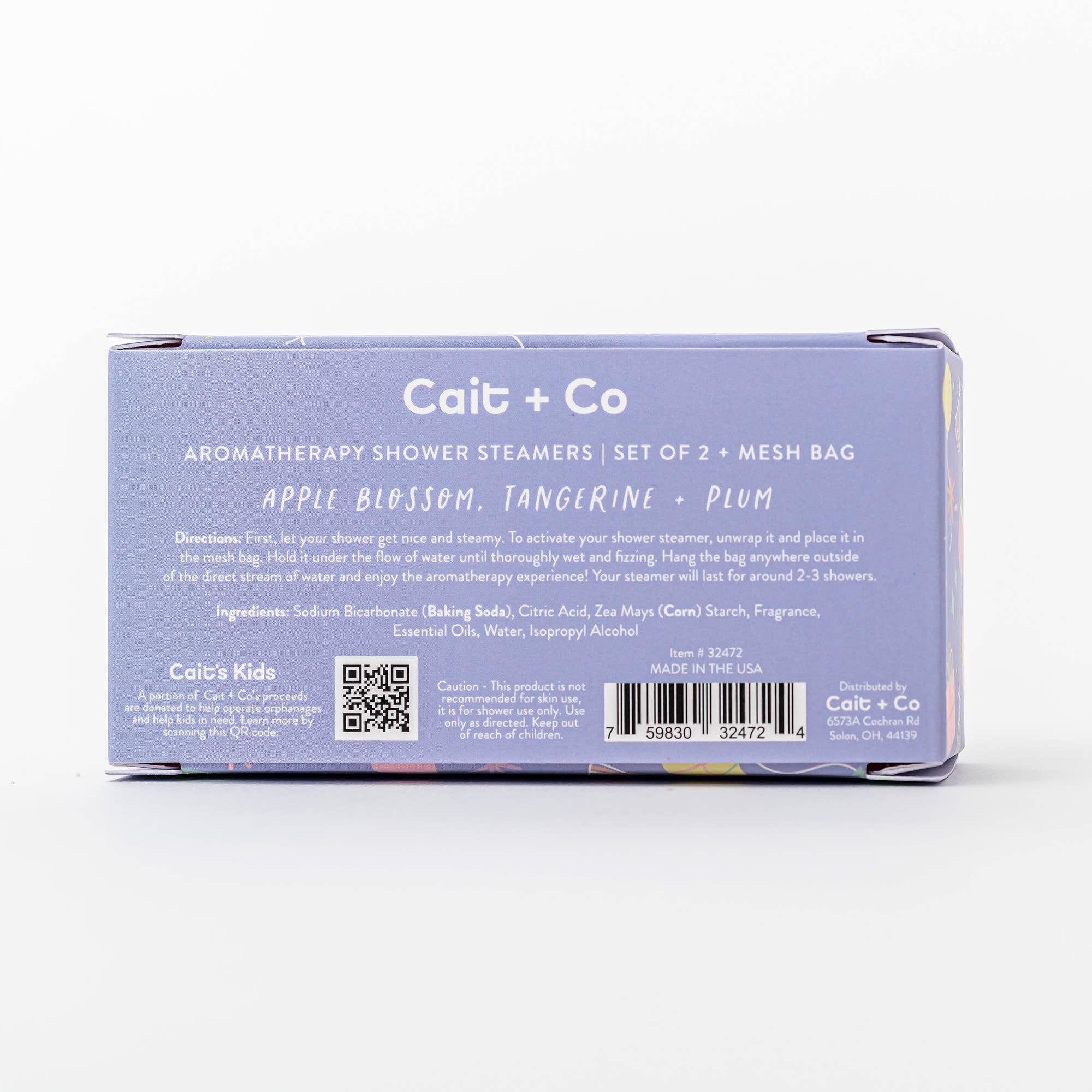 Cait + Co - Wholesale Shower Steamer/Bomb - Happy Birthday Shower Steamer Gift Set3