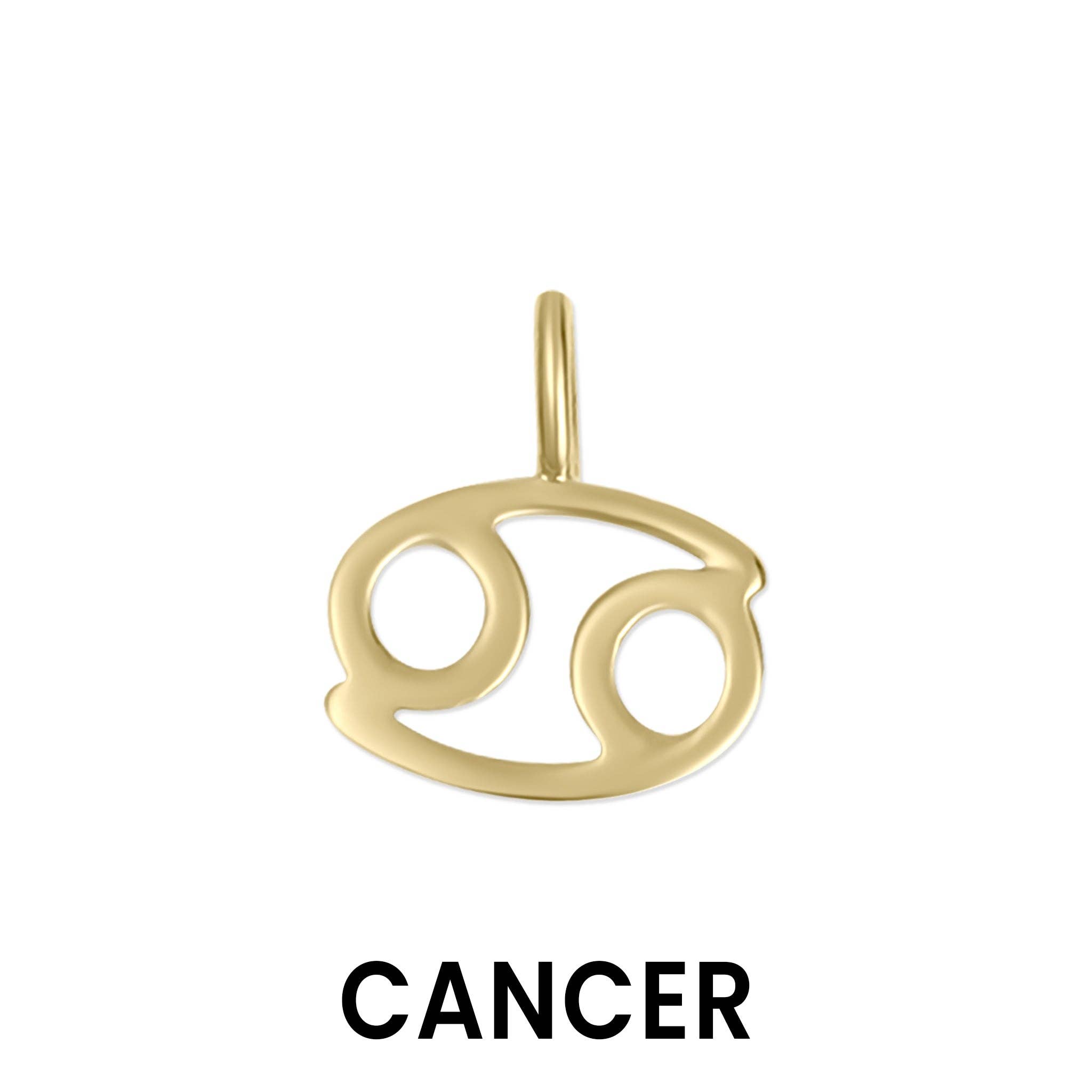 WJW - Wholesale Individual Charm/Pendant - 14K Solid Gold Zodiac Charms for Permanent Jewelry11