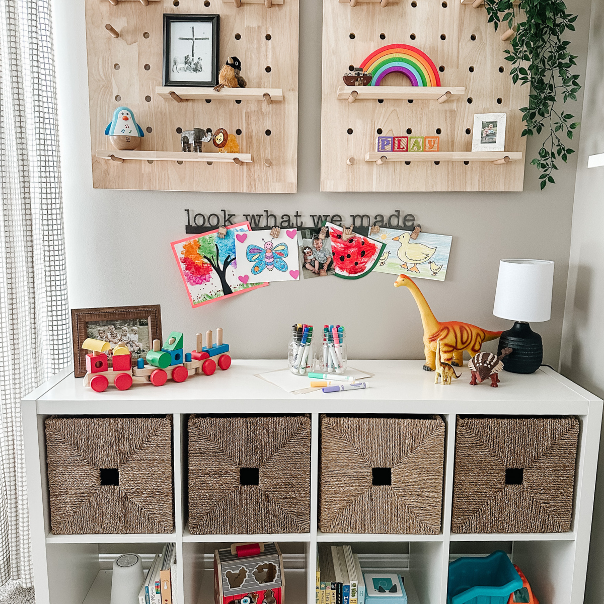 Keystone Steel Co. - Wholesale Sign - Look What We Made Magnetic Bar (typewriter font)1