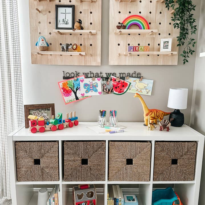 Keystone Steel Co. - Wholesale Sign - Look What We Made Magnetic Bar (typewriter font)1