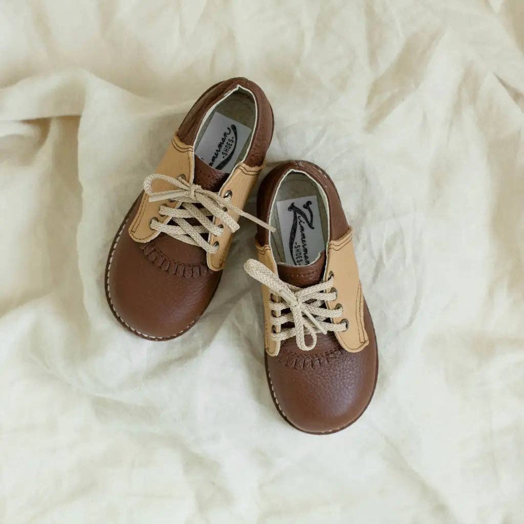 Zimmerman Shoes - Wholesale Lifestyle Sneakers - Kids - Artie Saddle - Chocolate/Camel1