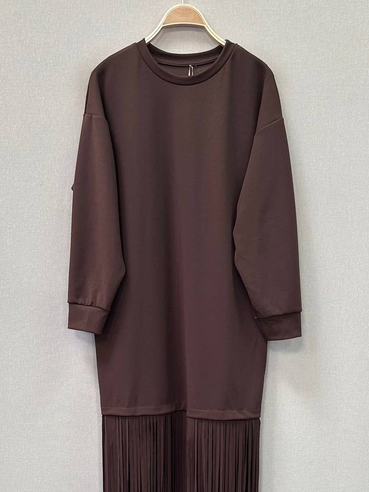 FRINGED DRESS for wholesale by SWEET MAGIC MODA Y COMPLEMENTOS