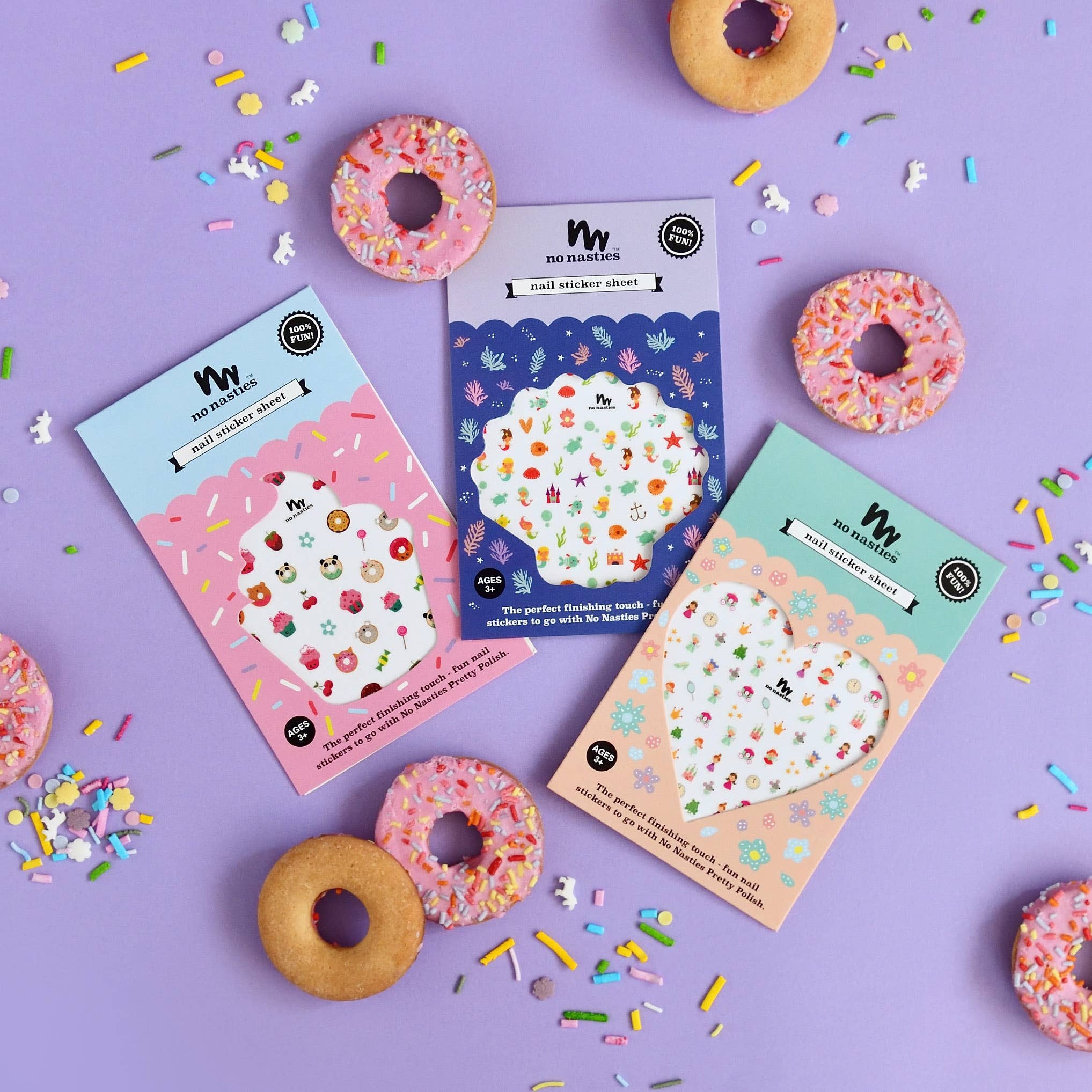 no nasties kids - Wholesale Nail Art/Decal - Mermaid Themed Nail Stickers2