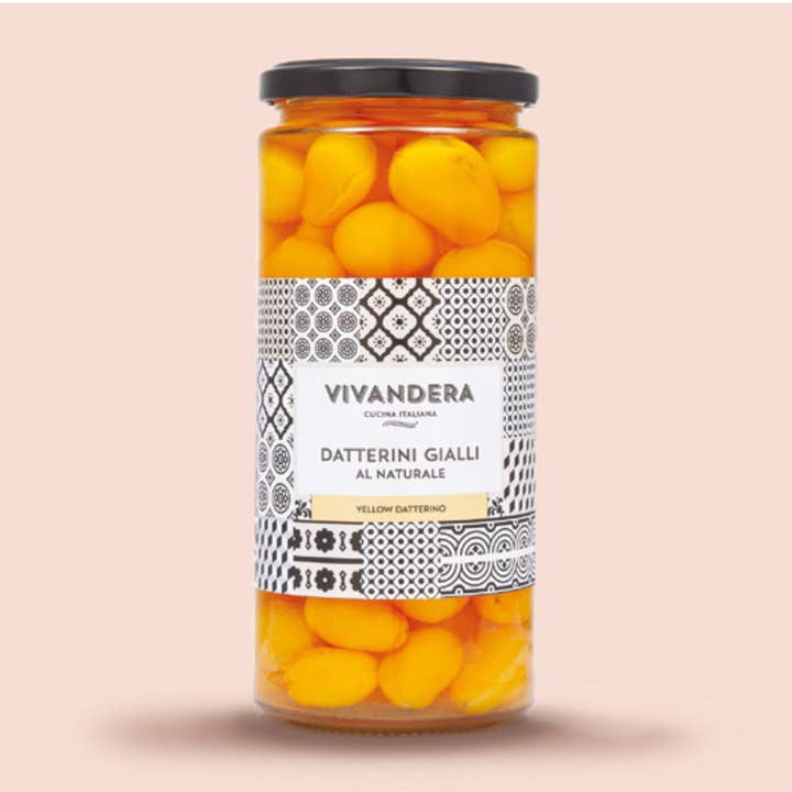 YELLOW DATTERINI TOMATOES
 for wholesale by Sky X Vivandera