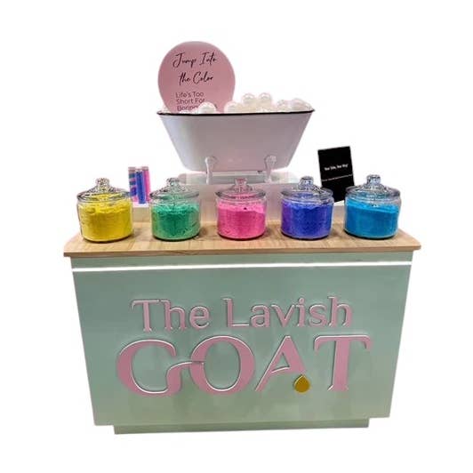 The Lavish Goat - Wholesale Bath bomb/fizz - 25 Pounds of Bath Bomb Powder (5 lbs. per color)0