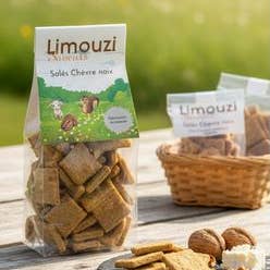 Limouzi Saveurs – Engroshandel Cookie – Saltet gedeost valnødder 150 g0