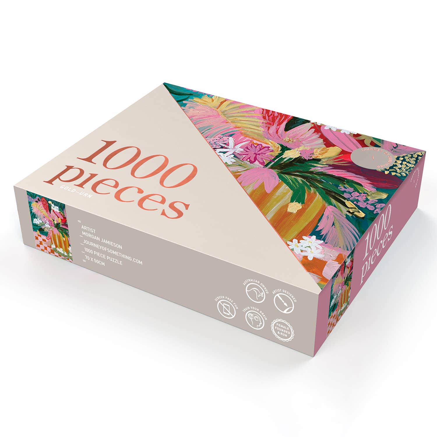 Journey Of Something AU & EU - Wholesale Puzzle - Adult - 1000 Piece Puzzle - Gold Urn1