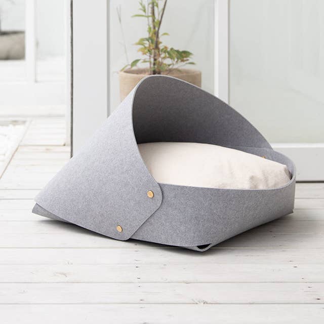 Pets So Good - Wholesale Pet Bed - Cat/Dog - MARRON BED . GRAY