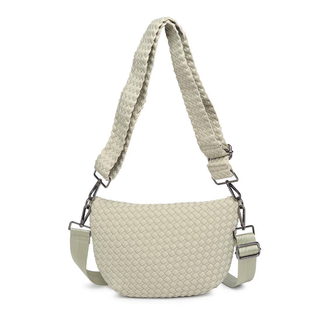 Sol and Selene - Vendita all'ingrosso Borsa a tracolla - Donna - Ethereal - Borsa a tracolla intrecciata in neoprene86