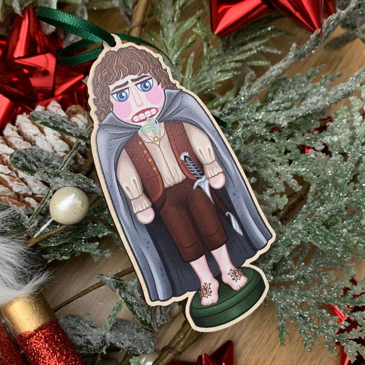 Frodo Crackins Wooden Decoration for wholesale by Pure Dead Brilliant Store