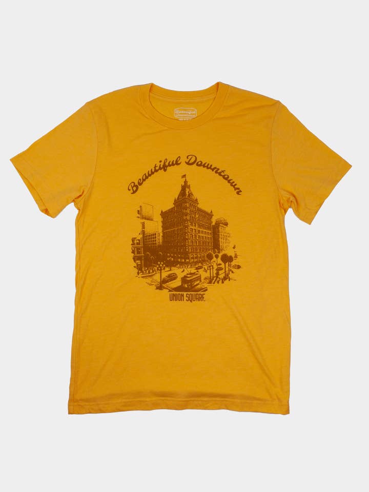 San Francisco Union Square Vintage Tee for wholesale by Beautiful Downtown