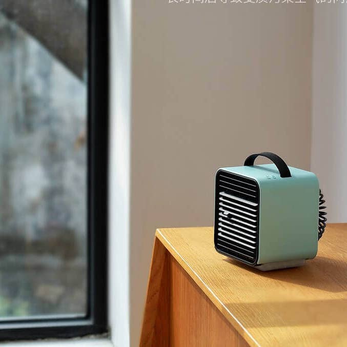 Mini ventilateur portable à air négatif - Bleu pour la vente par giftland