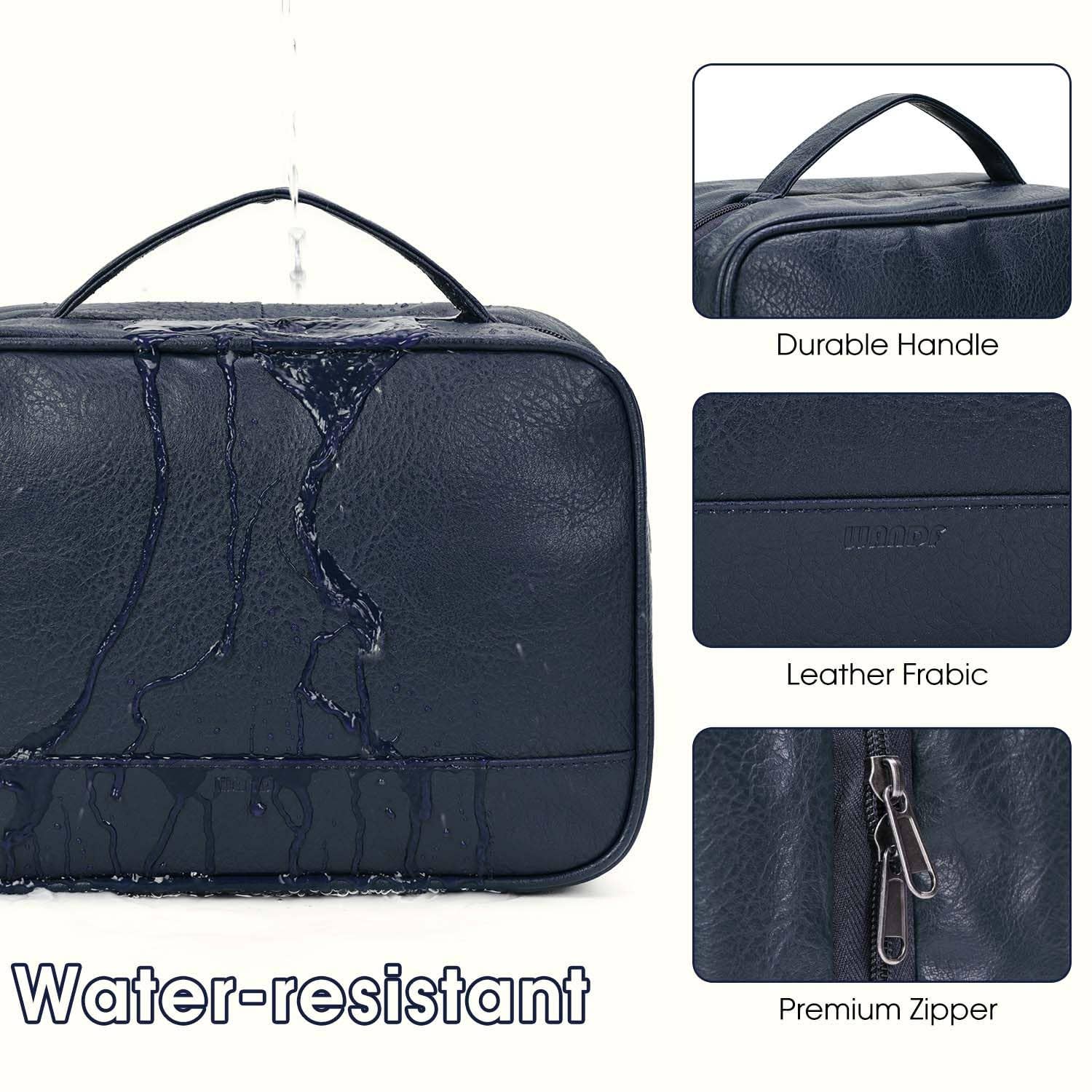 wandf – Großhandel Kosmetiktasche – Unisex – Kosmetiktasche Dopp Kit Rasierbeutel mit 4 Fächern, Unisex31