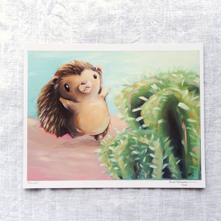 Pinenut | Art Print for wholesale by Abigail Emmert Art