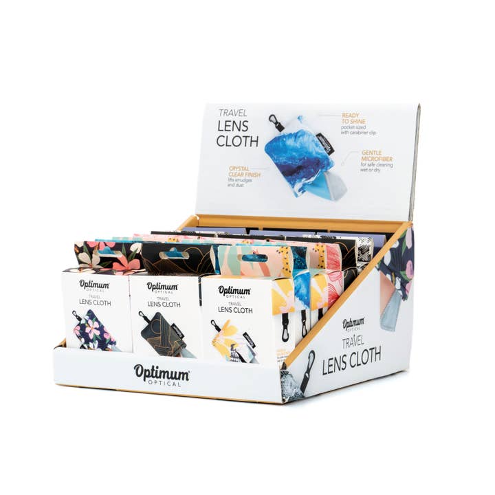DM Merchandising - Wholesale Lens Cleaner - Optimum Optical Microfiber Travel Lens Cloth3