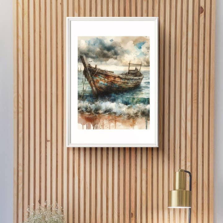 Blue Crab - Wholesale Father's Day Card - Vintage Boat Cards – Nautical Set by Blue Crab6