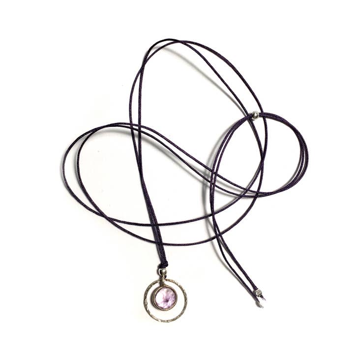 Halskette - Halskette mit Kreis- und Steinfaden für den Großhandel von MundoconAlma*