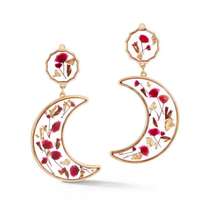 Pendientes Flower Moon para venta al por mayor de Chefanie