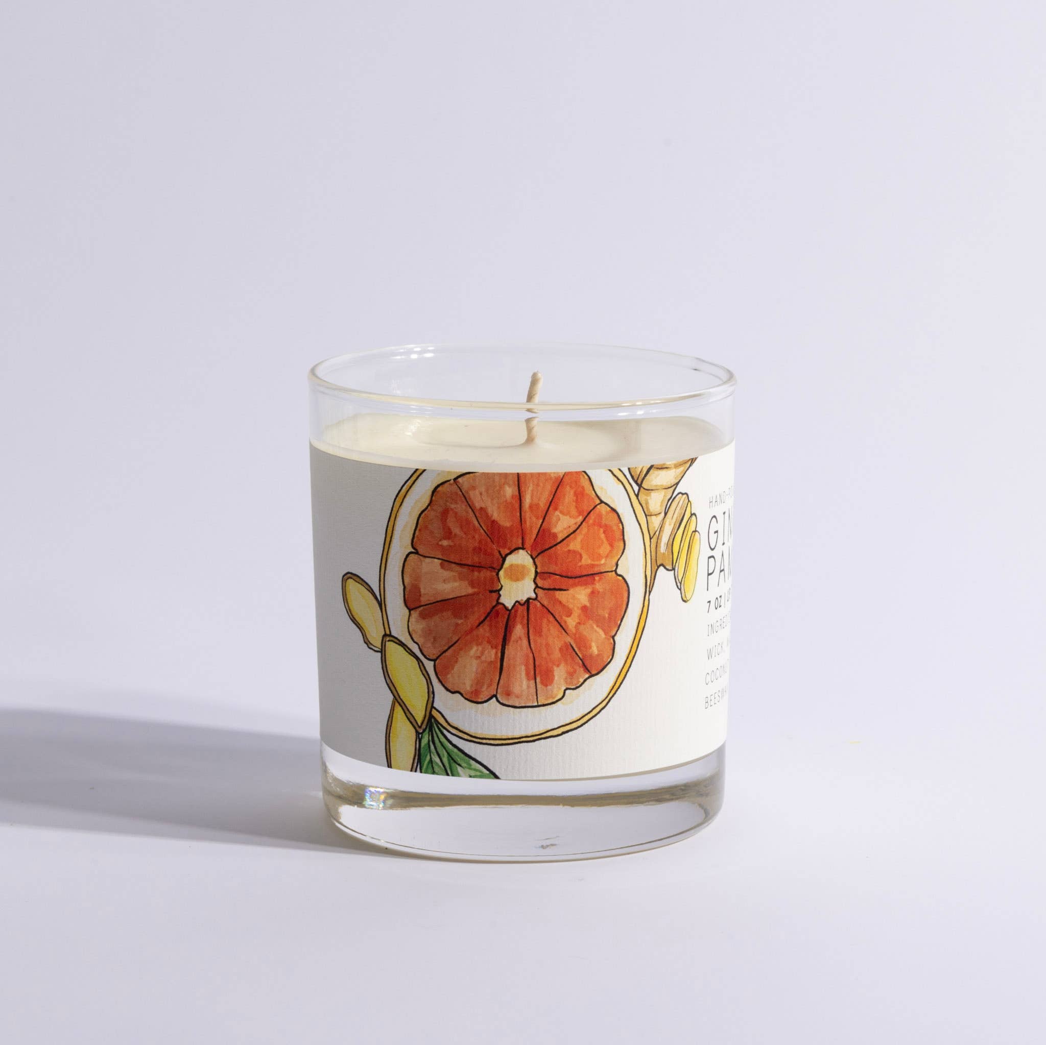Just Bee - Venta al por mayor Velas en tarros - Ginger Pamplemousse - Vaso Mediano - Vela Just Bee