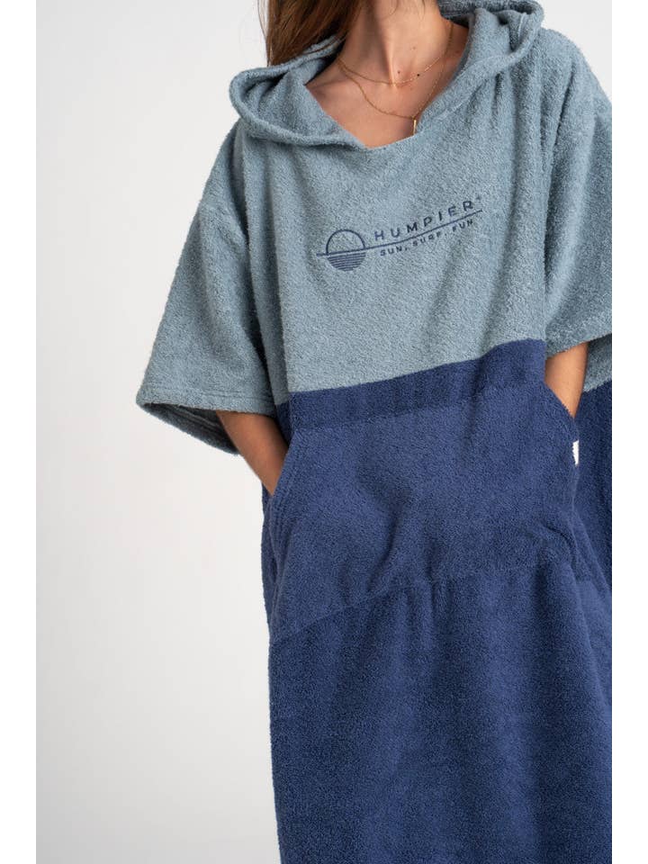 Humpier - Wholesale Poncho - Women's - Humpier Sunset Blue Poncho6