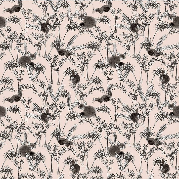 BOISJOLI rosé vliesbehang voor wholesale door Fox And Roses