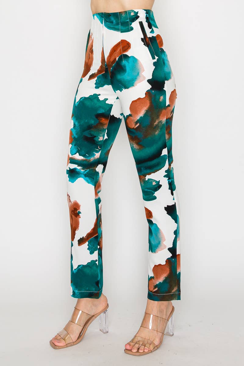 DNA Couture - Wholesale Pants - Women's - Printed Full Length Pants7
