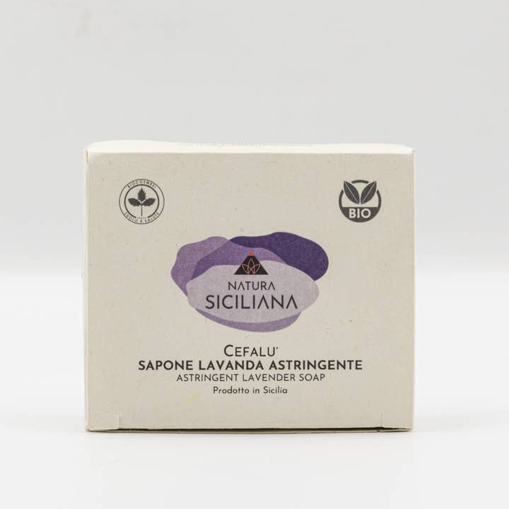 Natura Siciliana - Wholesale Bar Soap - Organic Solid Soap with Lavender Oil for oily skin1