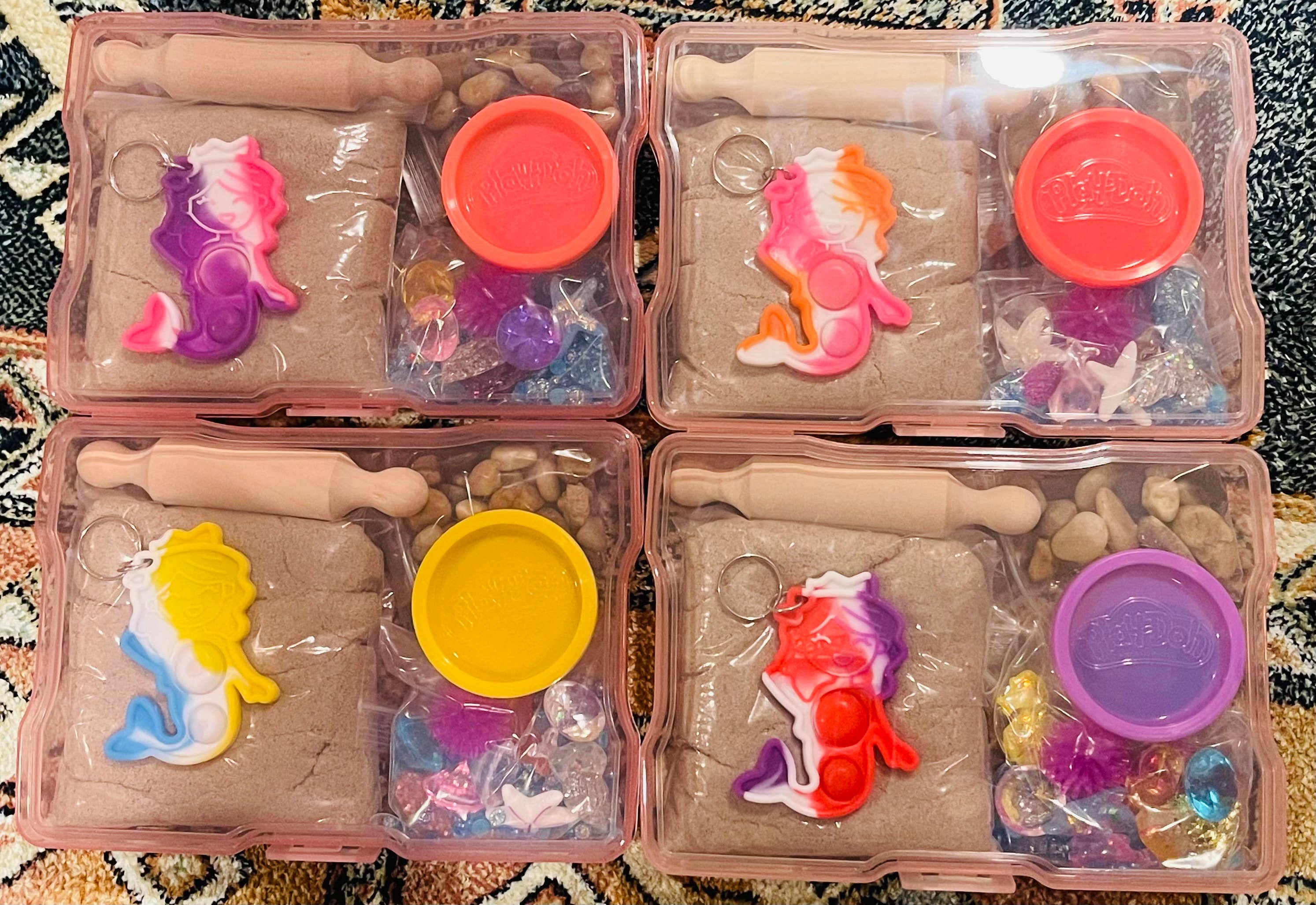 Sweetest Fidgets - Wholesale Toy Set - Kids - Mermaid kinetic sand sensory kit 1